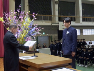 卒業式５