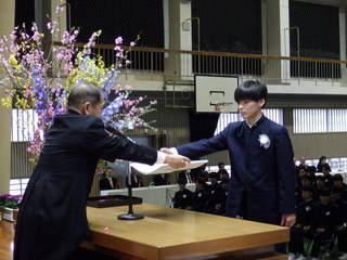 卒業式８