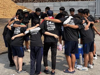 試合前